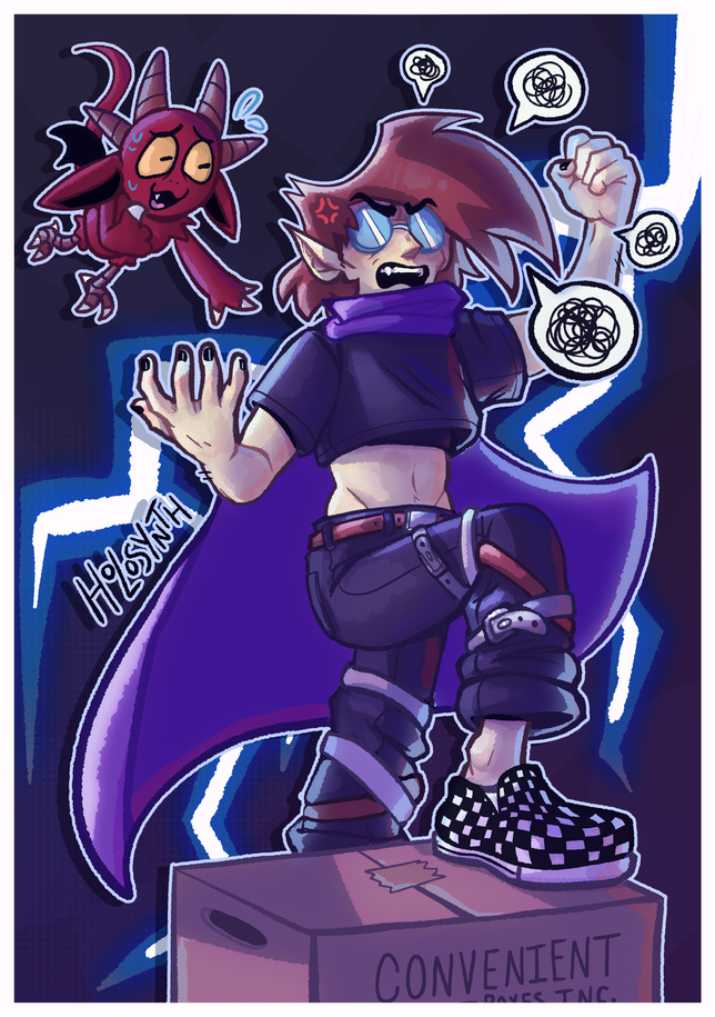 fanart: sparkle on raven: albert tensai [2023]